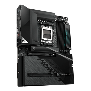 X870 AORUS STEALTH, AMD X870 Chipset, AM5, ATX Motherboard