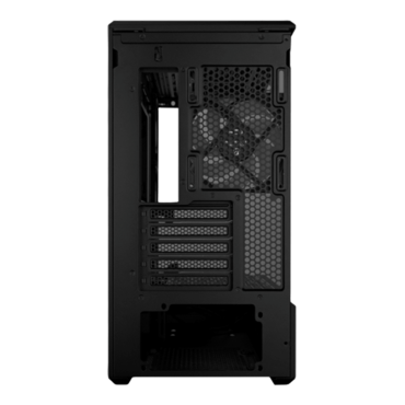 Vector V100R MINI, Tempered Glass, No PSU, microATX, Black, Mini Tower Case