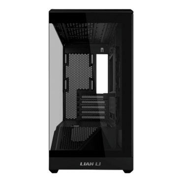Vector V100 MINI, Tempered Glass, No PSU, microATX, Black, Mini Tower Case