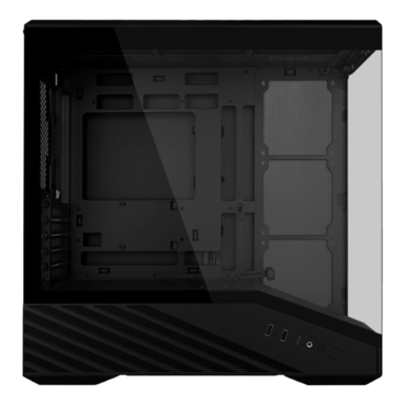 Vector V100 MINI, Tempered Glass, No PSU, microATX, Black, Mini Tower Case