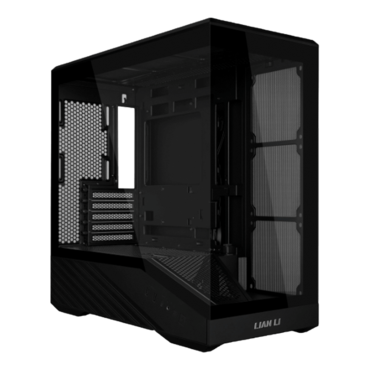 Vector V100 MINI, Tempered Glass, No PSU, microATX, Black, Mini Tower Case