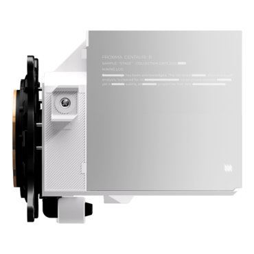 STAGE 360, White, 360mm Radiator, Liquid Cooling System