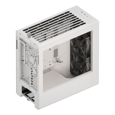 BF 360 Flow, Tempered Glass, No PSU, ATX, White, Mid Tower Case