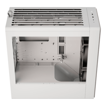 BF 360 Flow, Tempered Glass, No PSU, ATX, White, Mid Tower Case
