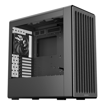 BF 360 Flow, Tempered Glass, No PSU, ATX, Black, Mid Tower Case