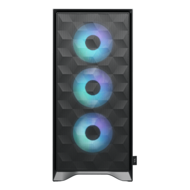Pop 2 Air TG RGB, Tempered Glass, No PSU, ATX, Black, Mid Tower Case