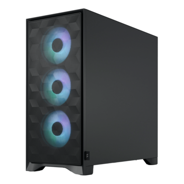 Pop 2 Air TG RGB, Tempered Glass, No PSU, ATX, Black, Mid Tower Case