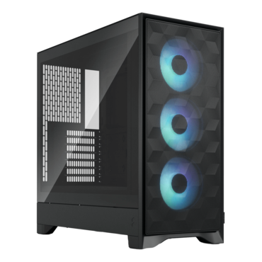 Pop 2 Air TG RGB, Tempered Glass, No PSU, ATX, Black, Mid Tower Case