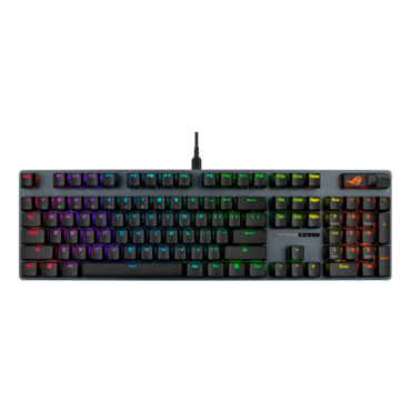 ROG Strix Scope II X, Per Key RGB, ROG NX Storm V2, Wired, Black, Mechanical Gaming Keyboard