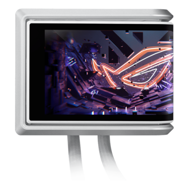 ROG Ryuo IV 360 ARGB White Edition, 360mm Radiator, Liquid Cooling System
