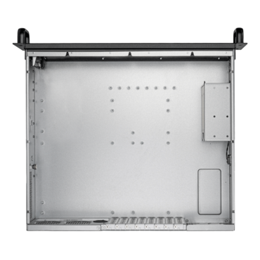 RM31-MINI, 2x 3.5"/2.5", 1x 2.5" Internal Bays, No PSU, E-ATX, Black, 3U Chassis