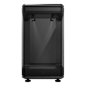 MasterFrame 360 Stage LCD, Tempered Glass, No PSU, ATX, Black, Mid Tower Case