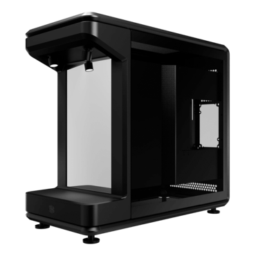 MasterFrame 360 Stage Mirror, Tempered Glass, No PSU, ATX, Black, Mid Tower Case