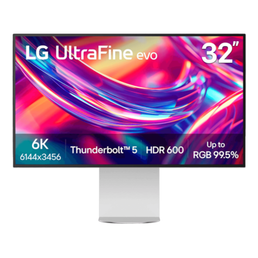 UltraFine™ evo 32U990A-S, DisplayHDR™ 600, 31.5" IPS, 6144 x 3456 (6K), 5 ms, 60Hz, Monitor