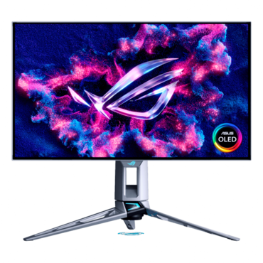 ROG Swift OLED PG27AQWP-W, DisplayHDR™ True Black 500, 26.5" WOLED, 2560 x 1440 (QHD), 0.02 ms, Dual Mode 540Hz/720Hz, FreeSync™ Premium Pro Gaming Monitor