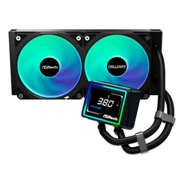 Challenger 240 Digital, 240mm Radiator, Liquid Cooling System