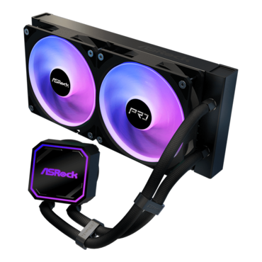 Pro 240 ARGB, 240mm Radiator, Liquid Cooling System