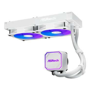 Pro White 240 ARGB, 240mm Radiator, Liquid Cooling System