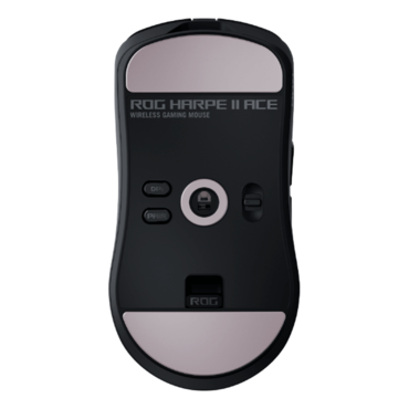 ROG Harpe II Ace, RGB, 42000-dpi, Wired/Bluetooth/Wireless, Black, Optical Gaming Mouse