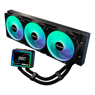 Challenger 360 Digital, 360mm Radiator, Liquid Cooling System