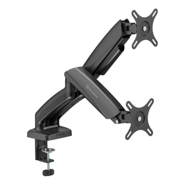 ARM26B, 24" - 32" Screens, Black, Double Monitor Arm