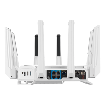 ROG Rapture GT-BE19000AI, IEEE 802.11be, Tri-Band 2.4 / 5 / 6 Ghz, 1376 / 5764 / 11529 Mbps, 1xUSB 3.1 / 1xUSB 2.0, 7xRJ45, Retail Wireless Router