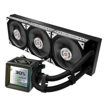 Steel Legend Dark 360 LCD, 360mm Radiator, Liquid Cooling System