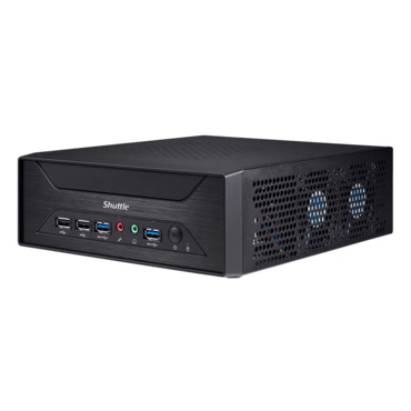 XPC Slim XH610G, Intel® H610 Chipset, 2x DDR5 SO-DIMM, 1x M.2, 1x 2.5" HDD/SSD, 1x PCIe x16 Slot, PC Barebone