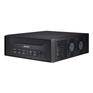 XPC Slim XH610G, Intel® H610 Chipset, 2x DDR5 SO-DIMM, 1x M.2, 1x 2.5" HDD/SSD, 1x PCIe x16 Slot, PC Barebone