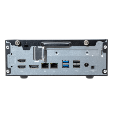 XPC Slim XH610G, Intel® H610 Chipset, 2x DDR5 SO-DIMM, 1x M.2, 1x 2.5" HDD/SSD, 1x PCIe x16 Slot, PC Barebone