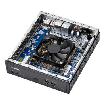 Nano DN11H7, Intel® Core™ Ultra 7 155H, 2x DDR5 SO-DIMM, 3x M.2, Intel® Arc™ Graphics, Semi-ruggedized Barebone PC