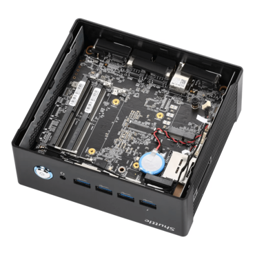 Nano NT10H5, Intel® Core™ Ultra 5 125H, 2x DDR5 SO-DIMM, 1x M.2 NVMe, Intel® Arc™ Graphics, Semi-ruggedized Barebone PC