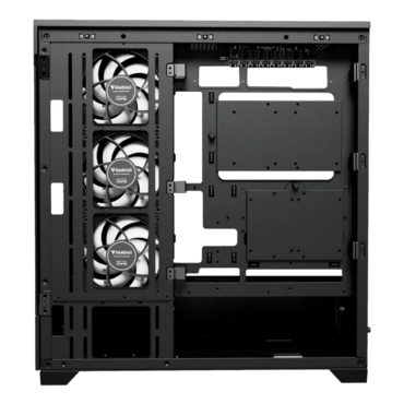 ATLAS P1, Tempered Glass, No PSU, ATX, Black, Mid Tower Case
