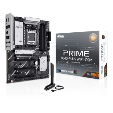 PRIME B840-PLUS WIFI-CSM, AMD B840 Chipset, AM5, ATX Motherboard