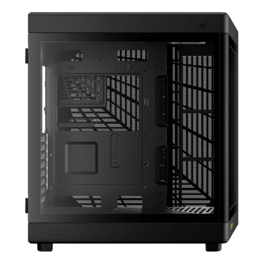 NESO P1 B, Tempered Glass, No PSU, E-ATX, Black, Full Tower Case
