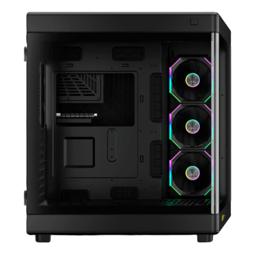 NESO P1 PRO, Tempered Glass, No PSU, E-ATX, Black, Full Tower Case