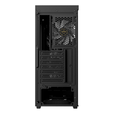AURA GC11 ARGB, Tempered Glass, No PSU, ATX, Black, Mid Tower Case