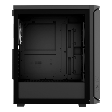 AURA GC11 ARGB, Tempered Glass, No PSU, ATX, Black, Mid Tower Case