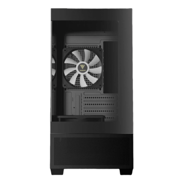 AURA GC9M ELITE ARGB, Tempered Glass, No PSU, microATX, Black, Mini Tower Case