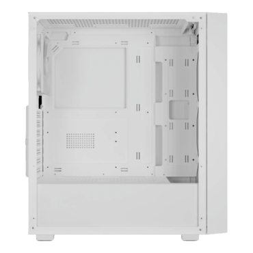 AURA GC2 ELITE WH ARGB, Tempered Glass, No PSU, ATX, White, Mid Tower Case