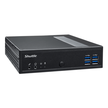 XPC Slim DL30N, Intel® N100, 1x DDR5 SO-DIMM, 1x M.2, 1x 2.5" HDD/SSD, PC Barebone