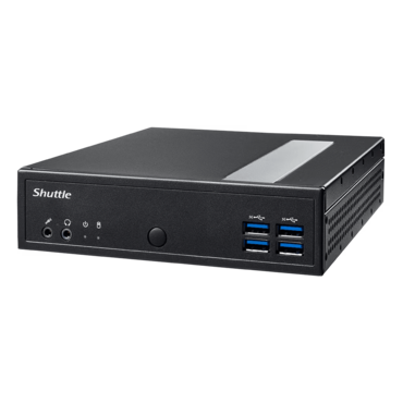 XPC Slim DL30N2, Intel® N200, 1x DDR5 SO-DIMM, 1x M.2, 1x 2.5" HDD/SSD, PC Barebone