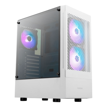 TALOS E3 MESH WH, Tempered Glass, No PSU, ATX, White, Mid Tower Case