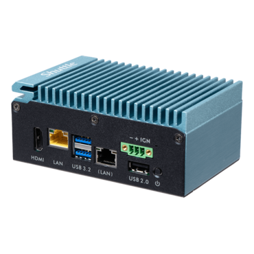 SPCEL02 Industrial Edge Computer, TAA Compliant, Intel Celeron® J6412, 2x DDR4 SO-DIMM, M.2, POE