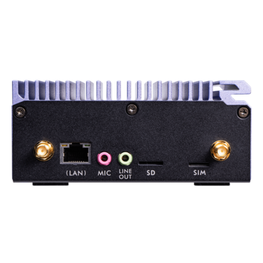 SPCEL12 Industrial Edge Computer, TAA Compliant, Intel Celeron® J6412, 2x DDR4 SO-DIMM, M.2, Triple display