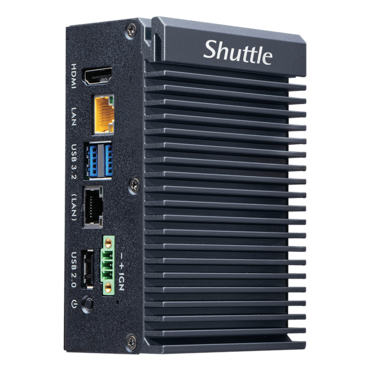 SPCEL03 Industrial Edge Computer, TAA Compliant, Intel Atom® x6413E, 2x DDR4 SO-DIMM, M.2