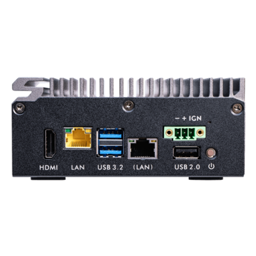 SPCEL03 Industrial Edge Computer, TAA Compliant, Intel Atom® x6413E, 2x DDR4 SO-DIMM, M.2