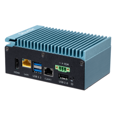 SPCEL02 Industrial Edge Computer, TAA Compliant, Intel Celeron® J6412, 2x DDR4 SO-DIMM, M.2