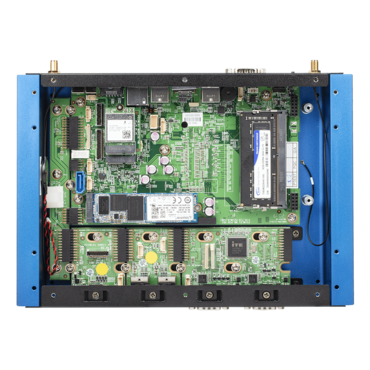BPCAL03 Industrial Fanless BoxPC, TAA Compliant, Intel® Core™ i7-1265UE, 2x DDR5 SO-DIMM, M.2, VESA mount