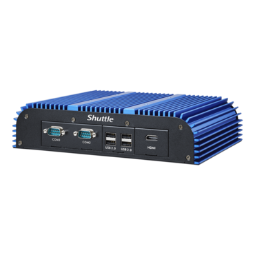 BPCAL03 Industrial Fanless BoxPC, TAA Compliant, Intel® Core™ i3-1215UE, 2x DDR5 SO-DIMM, M.2, VESA mount